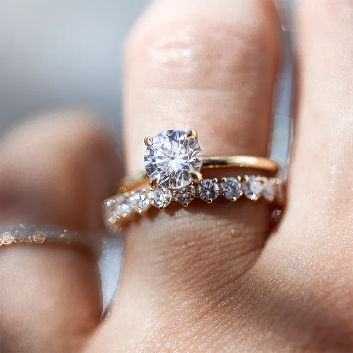 Large Auk Band Earth Mined Consider Bridal Rings Large Auk Band Earth Mined Consider Bridal Rings