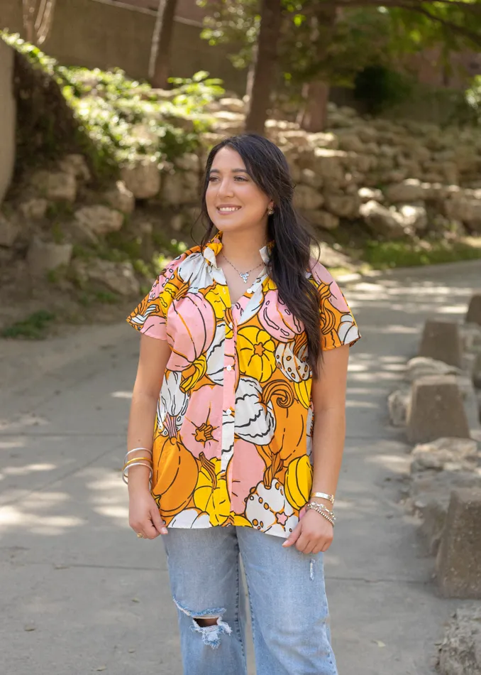 LAYERZ CLOTHING Earrings THE PUMPKIN TOP