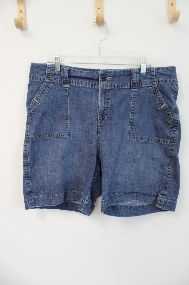 Lee Earrings Riders By Lee Denim Shorts 18W