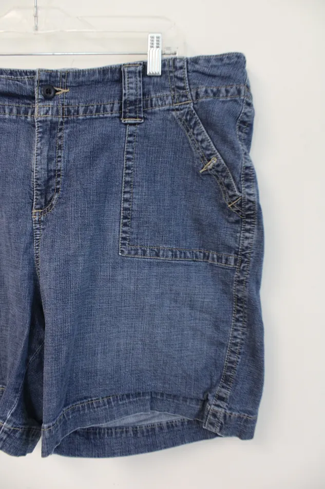 Lee Earrings Riders By Lee Denim Shorts 18W