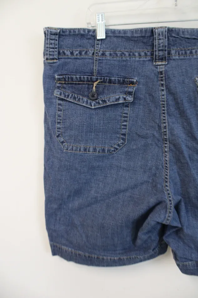 Lee Earrings Riders By Lee Denim Shorts 18W