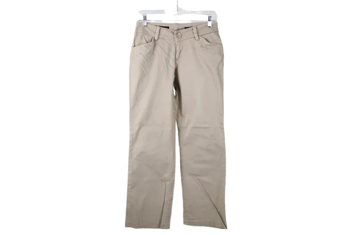 Lee Modern Series Curvy Fit Khaki Pant 4 Petite Lee Earrings