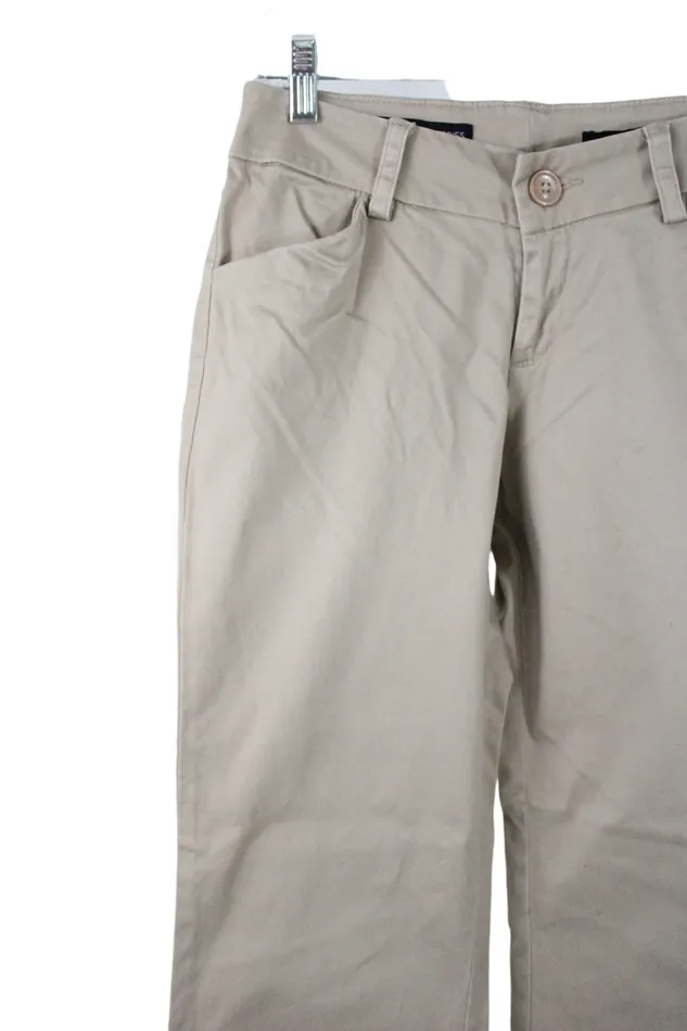 Lee Modern Series Curvy Fit Khaki Pant 4 Petite Lee Earrings
