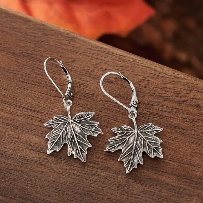 Leverback Vintage Leaf Earrings Bundle Chadds Ford Jewelry Earrings