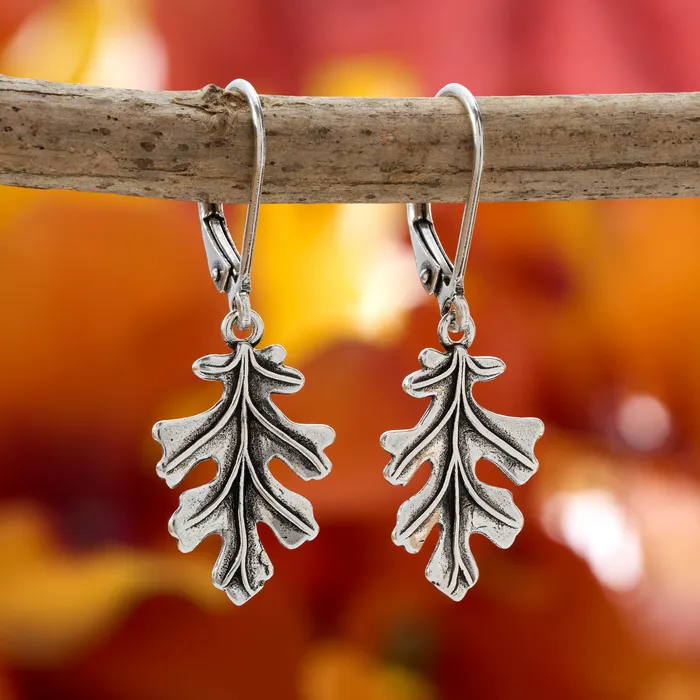 Leverback Vintage Leaf Earrings Bundle Chadds Ford Jewelry Earrings