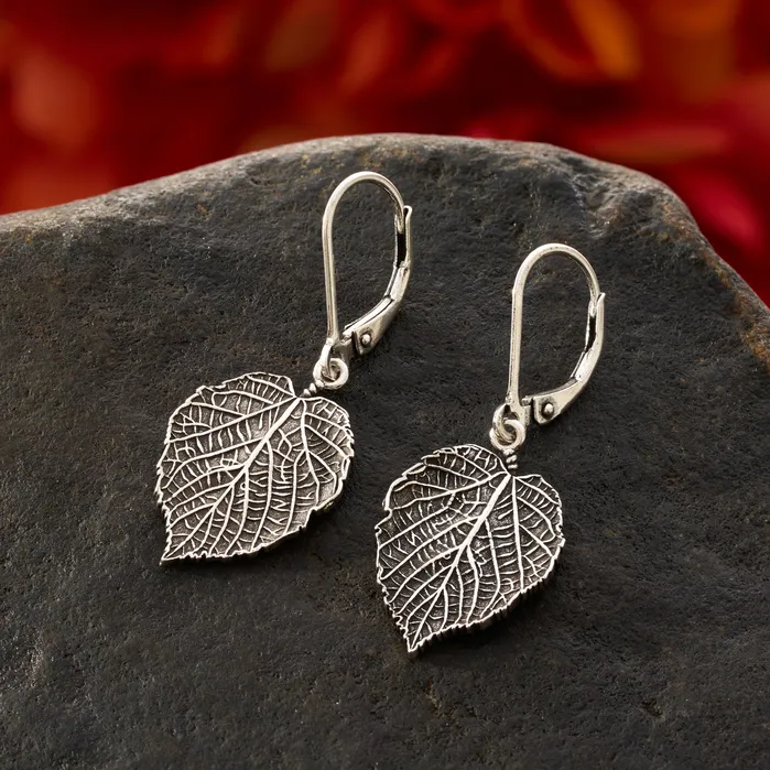 Leverback Vintage Leaf Earrings Bundle Chadds Ford Jewelry Earrings