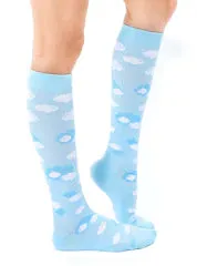 Living Royal Unisex Clouds Compression Socks LIVINGROYAL Earrings
