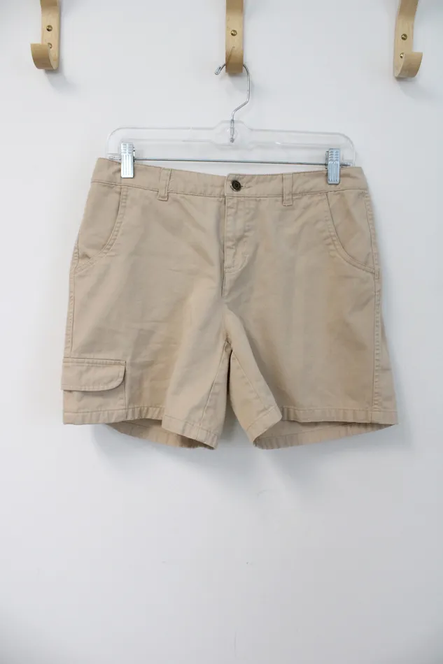 Liz Claiborne Crazy Horse By Liz Claiborne Vintage Khaki Shorts 6 Earrings