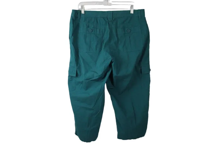 Liz Claiborne Liz Claiborne Teal Capris 12 Earrings