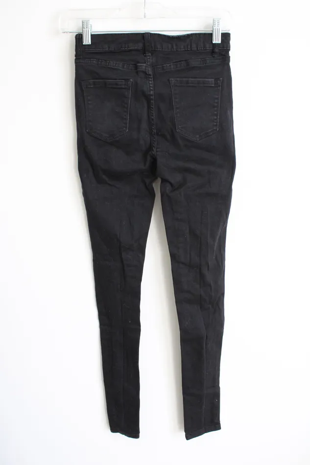 Lolo Rings Lolo Black Distressed Skinny Jeans 1