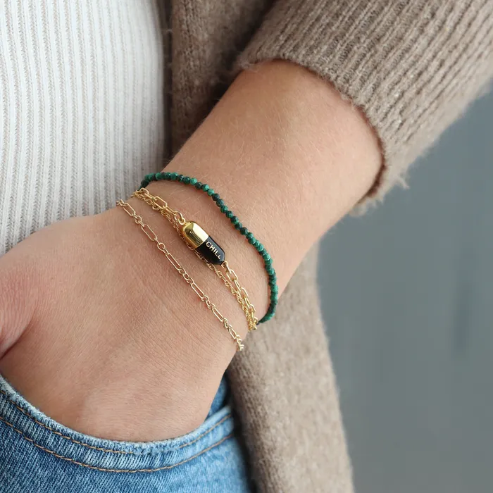 Long and Short Chain Bracelet Kris Nations Bracelets