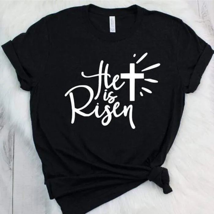 Lords Guidance Christian TShirt br Risen Earrings
