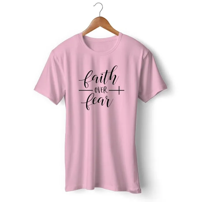 Lords Guidance Earrings Christian TShirt br Faith Over Fear