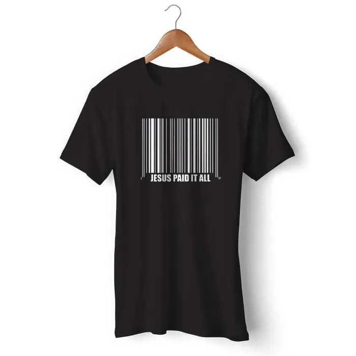Lords Guidance Earrings Christian TShirt br Jesus Paid It All