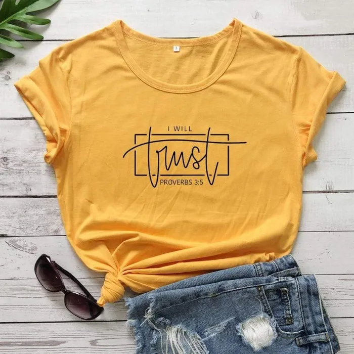 Lords Guidance Earrings Christian TShirt br Trust
