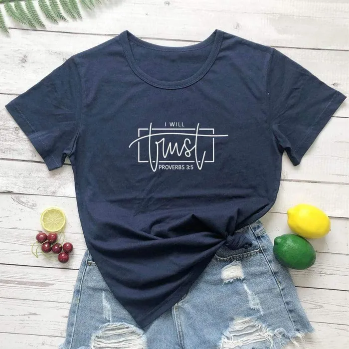 Lords Guidance Earrings Christian TShirt br Trust