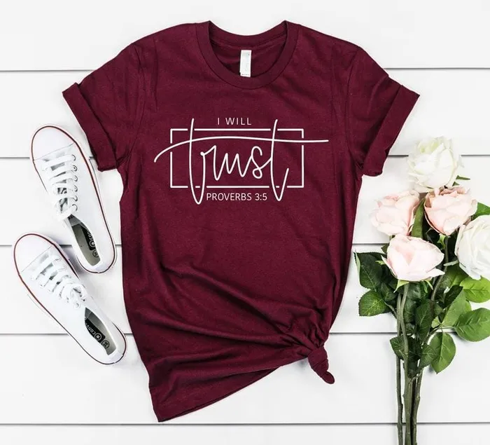 Lords Guidance Earrings Christian TShirt br Trust