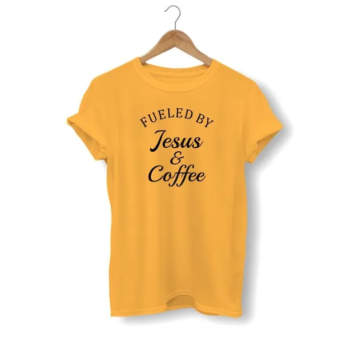 Lords Guidance Necklaces Christian TShirt br Fueled By Jesus And Coffee