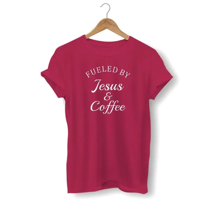 Lords Guidance Necklaces Christian TShirt br Fueled By Jesus And Coffee