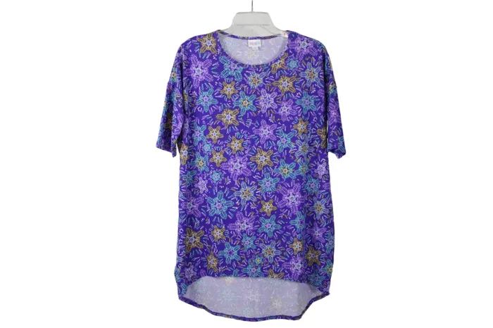 LuLaRoe Earrings LuLaRoe Purple Tunic Top S