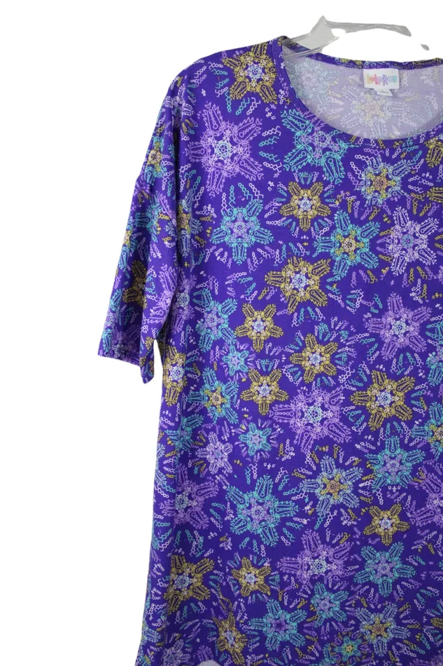 LuLaRoe Earrings LuLaRoe Purple Tunic Top S