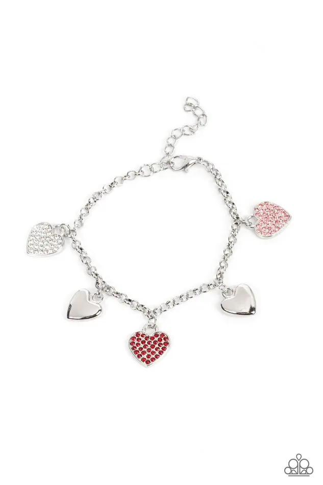 Lusty Lockets Multi Paparazzi Accessories Earrings
