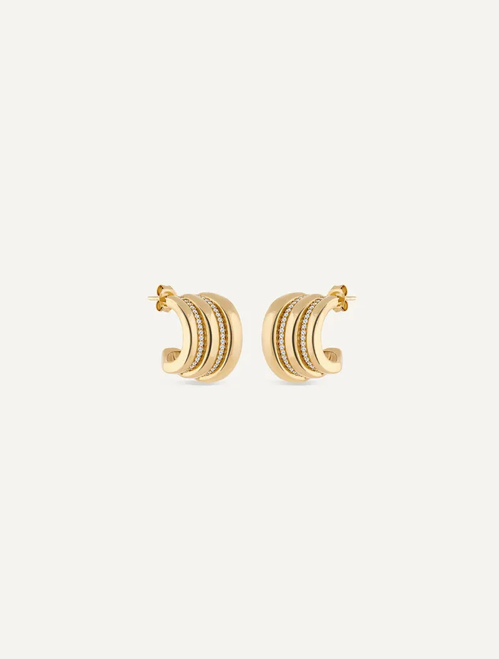 Maison Dore MINI DIVINE HOOPS Earrings