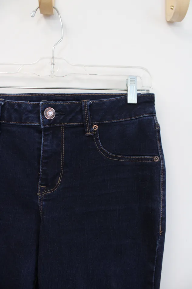 Maurices High Rise Dark Wash Jeans S Regular Maurices Earrings