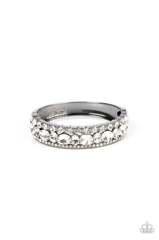 Mega Megawatt Black Paparazzi Accessories Rings