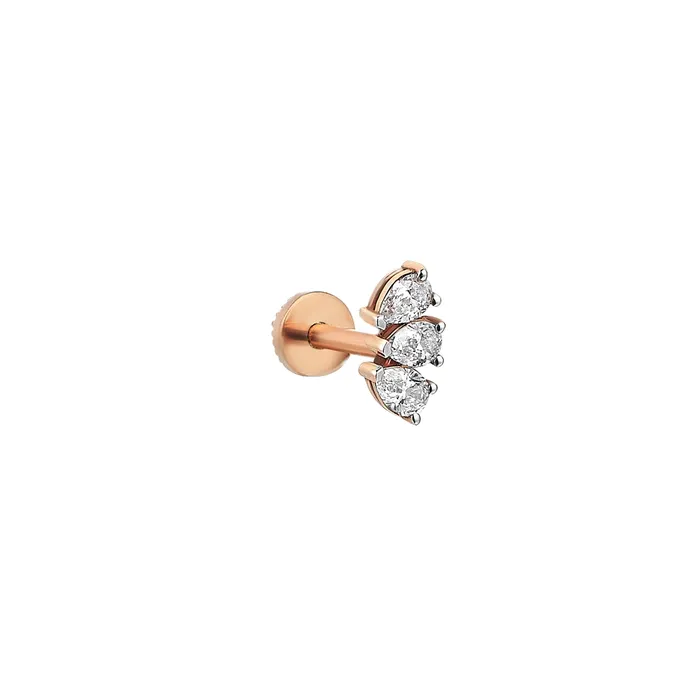 Mini Drop Piercing Kismet by Milka Earrings