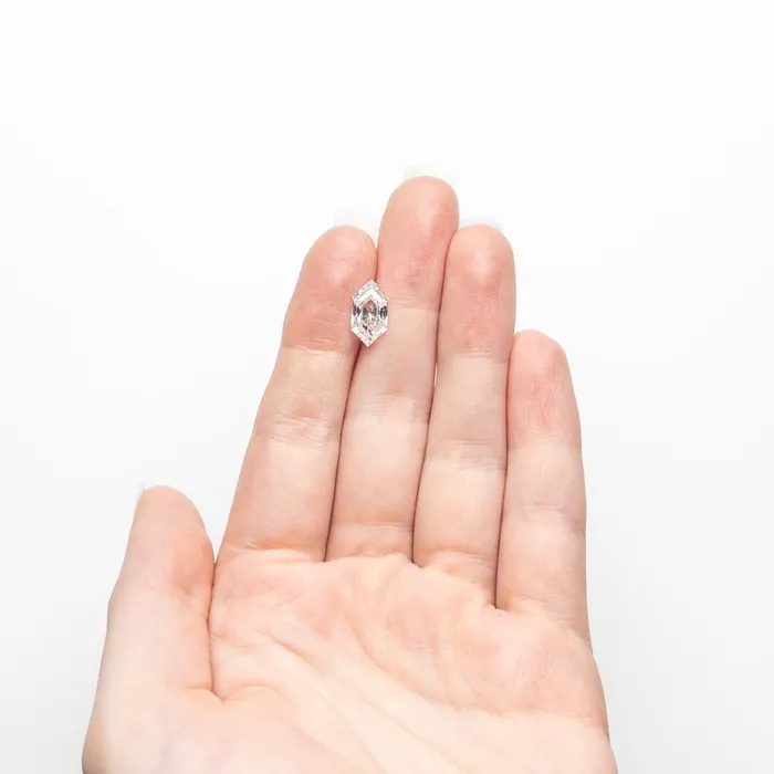 Misfit Diamonds 219ct 1195x631x394mm I1 F Hexagon Step Cut 2452501 Rings