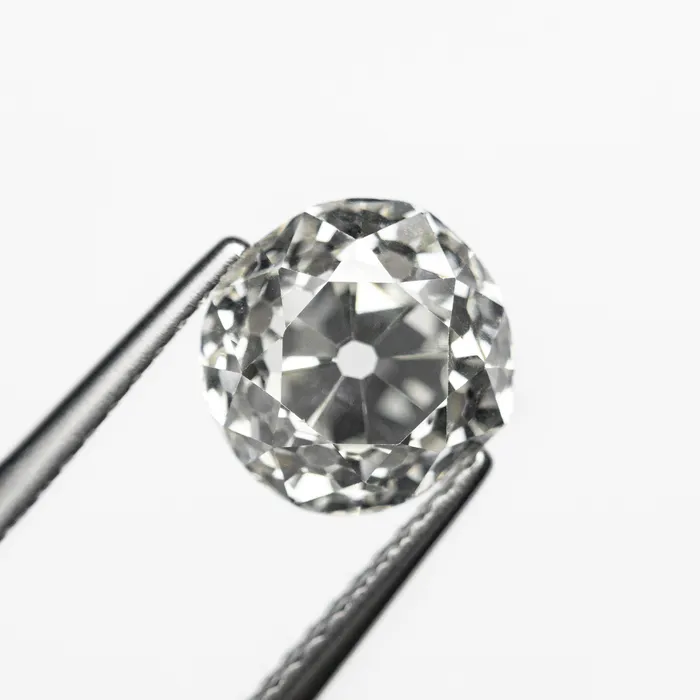 Misfit Diamonds Rings White Antique Old Mine Cut Diamond 222ct Cushion