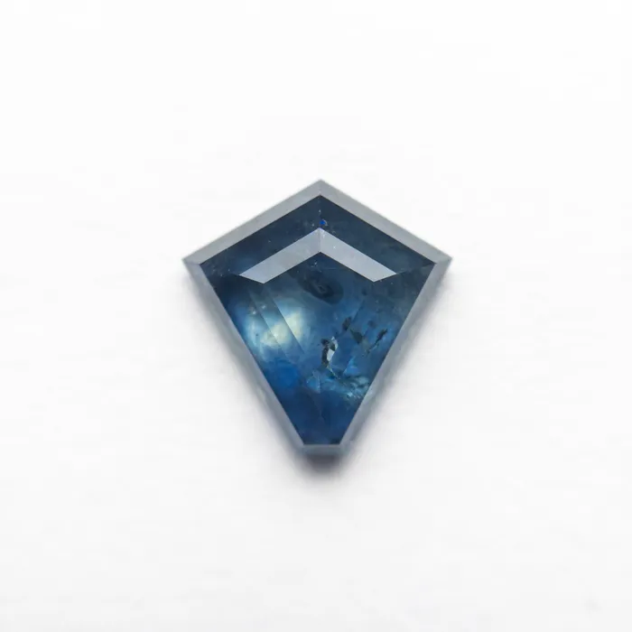 Misfit Gems Rings Blue Step Cut Sapphire 174ct Shield