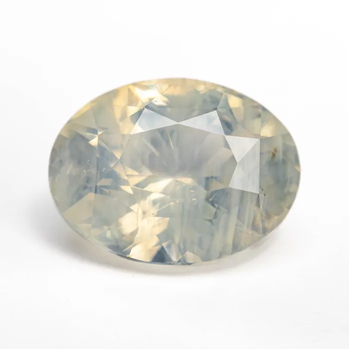 Misfit Gems Rings WhiteYellow Brilliant Sapphire 550ct Oval