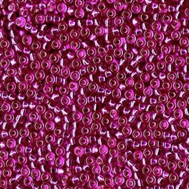 Miyuki Seed Beads 1501340 Fuchsia Transparent Silver Lined 10 Gr Peppy Beads Rings Miyuki Seed Beads 1501340 Fuchsia Transparent Silver Lined 10 Gr Peppy Beads Rings