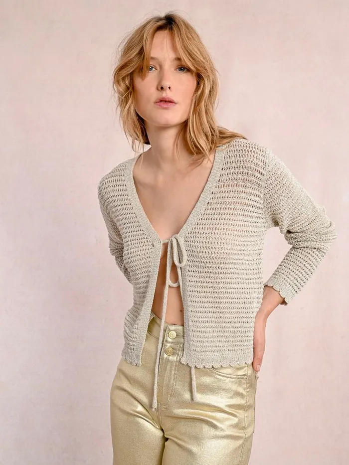 Molly Bracken Earrings Paco Knitted Cardigan