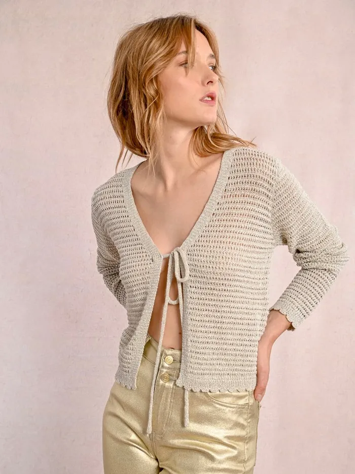 Molly Bracken Earrings Paco Knitted Cardigan