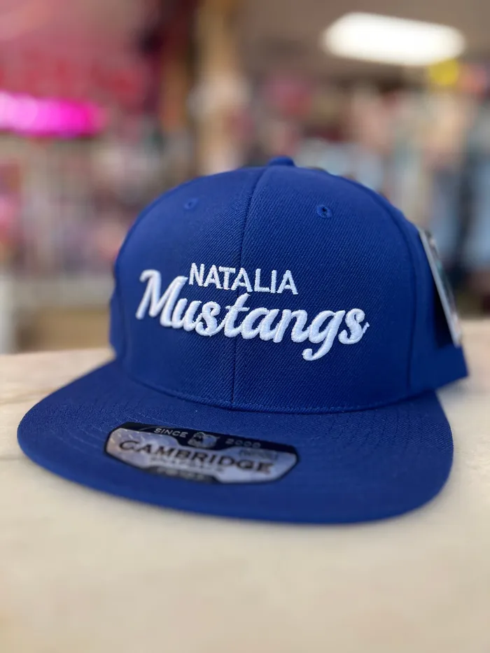 NATALIA MUSTANGS CAMBRIDGE SNAPBACK PB103 BSR LEATHER Earrings