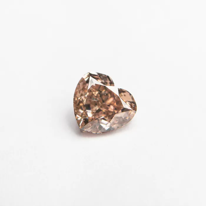 Necklaces 053ct 473x514x292mm GIA I1 Fancy BrownPink Heart Brilliant 2411501 Misfit Diamonds Necklaces 053ct 473x514x292mm GIA I1 Fancy BrownPink Heart Brilliant 2411501 Misfit Diamonds