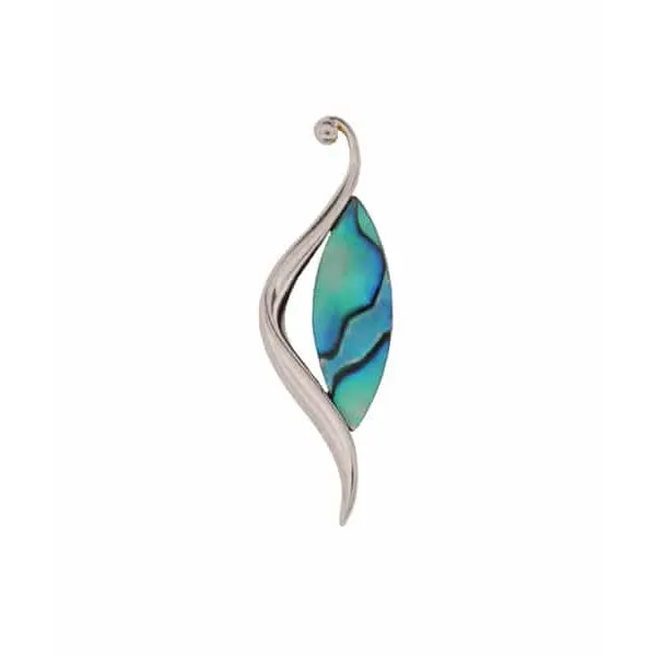 Necklaces ARIKINEWZEALAND Ariki Paua Egret Pendant