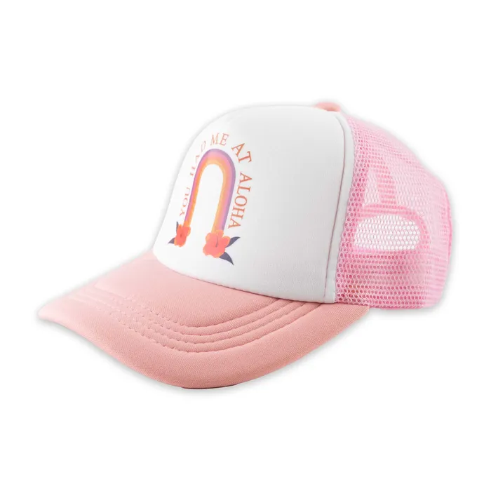 Necklaces BRKSALES Reign Skye You Had Me at Aloha Trucker Hat Toddler or Youth Size