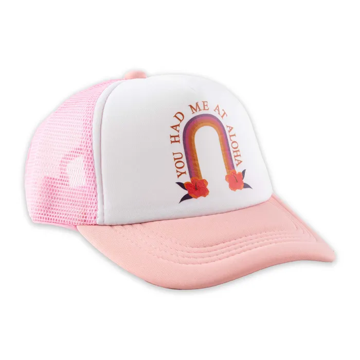 Necklaces BRKSALES Reign Skye You Had Me at Aloha Trucker Hat Toddler or Youth Size