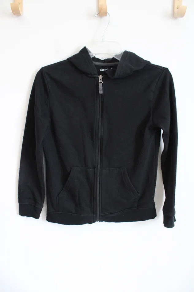 Necklaces Cat Jack Cat Jack Black Cotton Blend Zip Up Hoodie Youth M 1012