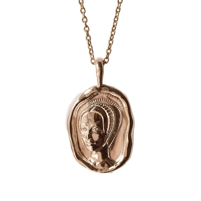 Necklaces COMMON ERA Anne Boleyn Molten Gold Pendant