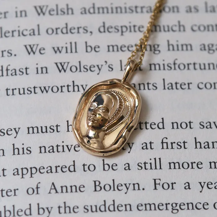 Necklaces COMMON ERA Anne Boleyn Molten Gold Pendant
