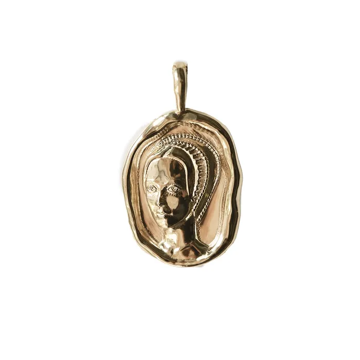 Necklaces COMMON ERA Anne Boleyn Molten Gold Pendant
