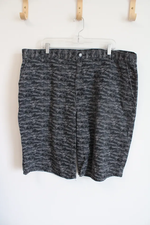 Necklaces Dickies Dickies Gray Leaf Pixel Camo Patterned Shorts 44