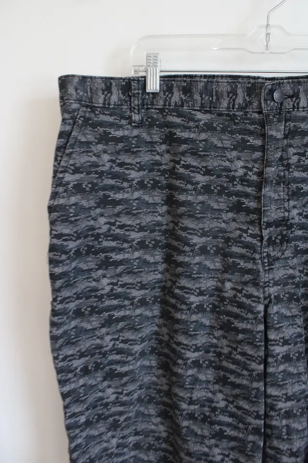 Necklaces Dickies Dickies Gray Leaf Pixel Camo Patterned Shorts 44