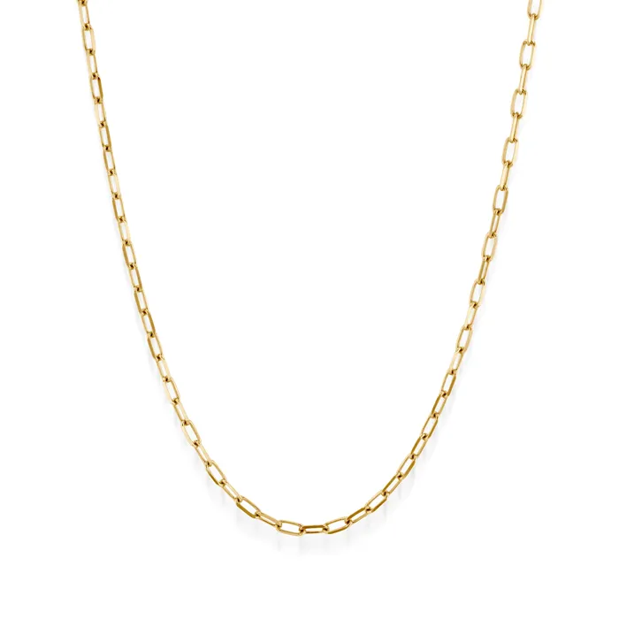 Necklaces John Atencio Small Paperclip Chain Necklace