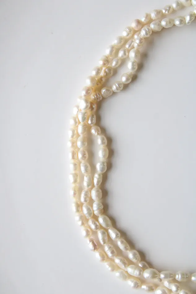 Necklaces Jubilee Thrift 3 Stand Baroque Pearl Necklace
